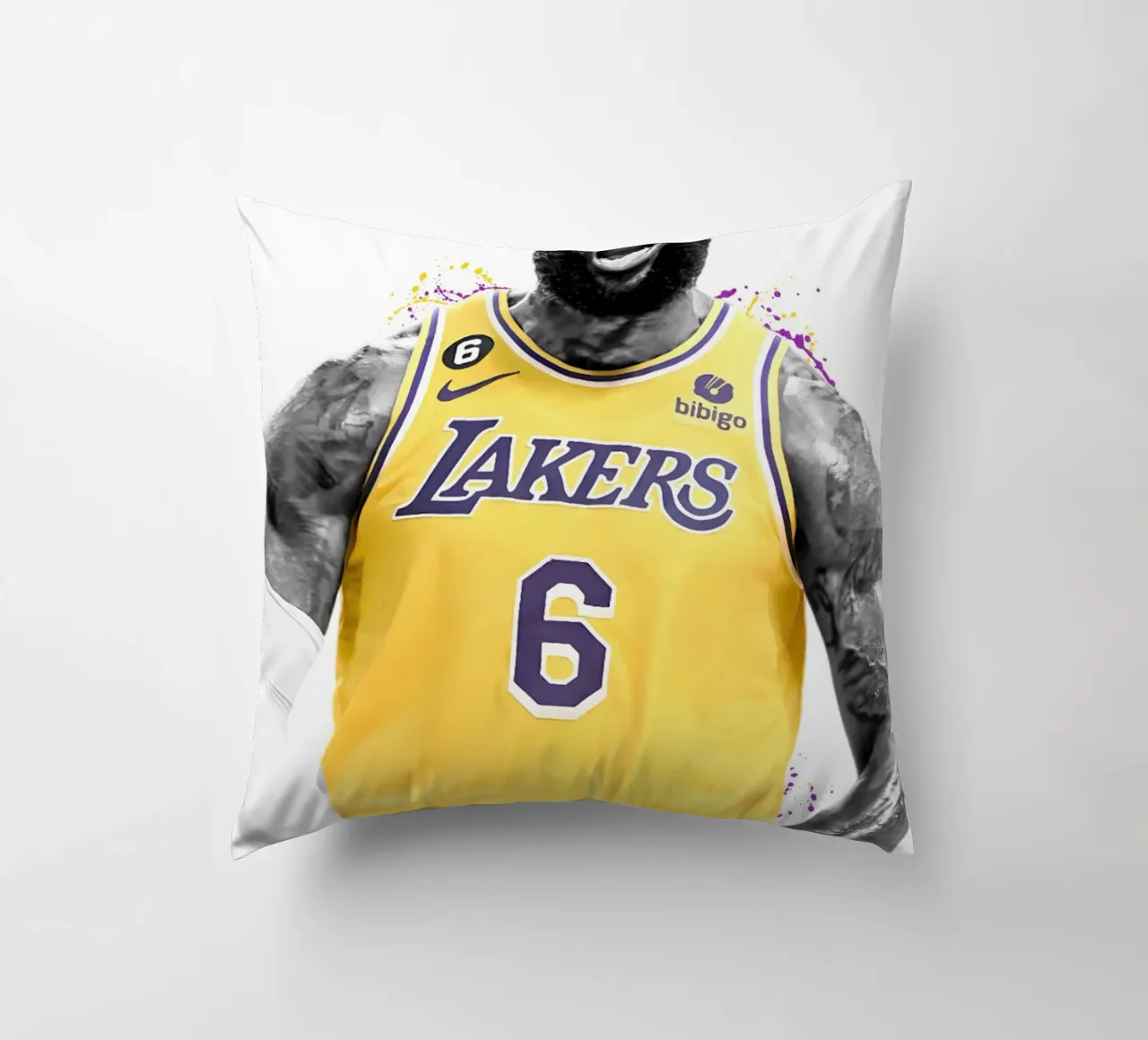 Lebron James LA Lakers 4 cuscino da tenten