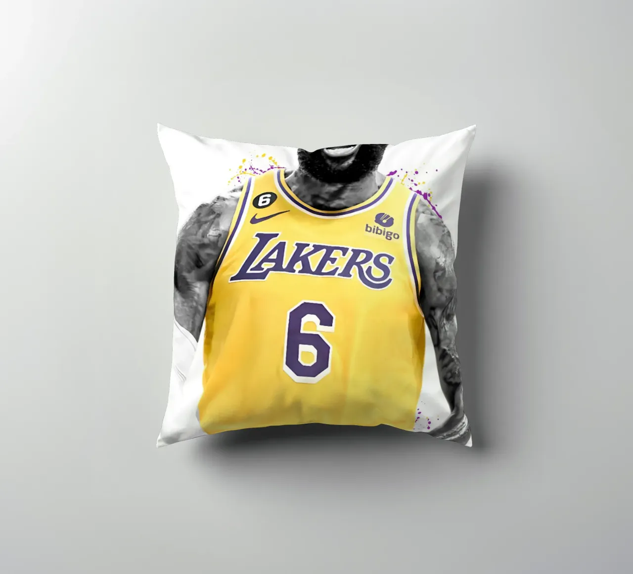Lebron James LA Lakers 4 cuscino da tenten
