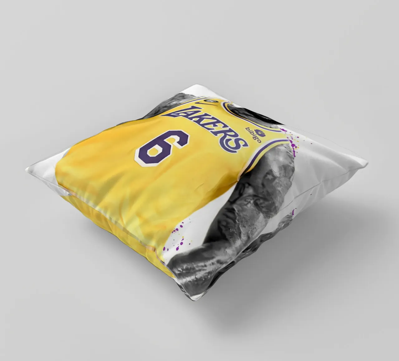 Lebron James LA Lakers 4 cuscino da tenten