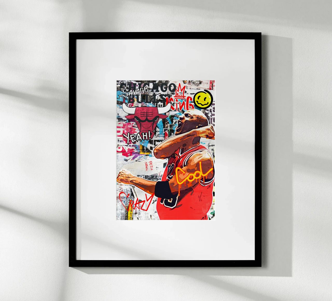 Michael Jordan Chicago Bulls 2 poster by tenten