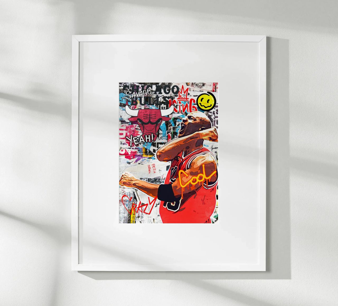 Michael Jordan Chicago Bulls 2 poster by tenten