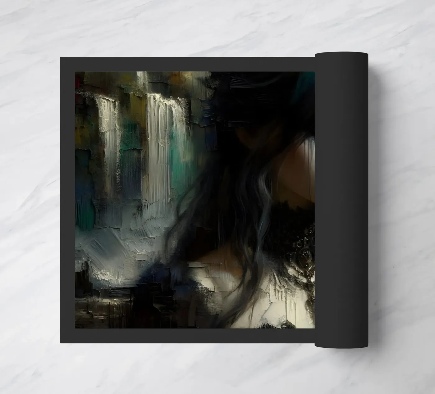 dark thought doormat by nomad