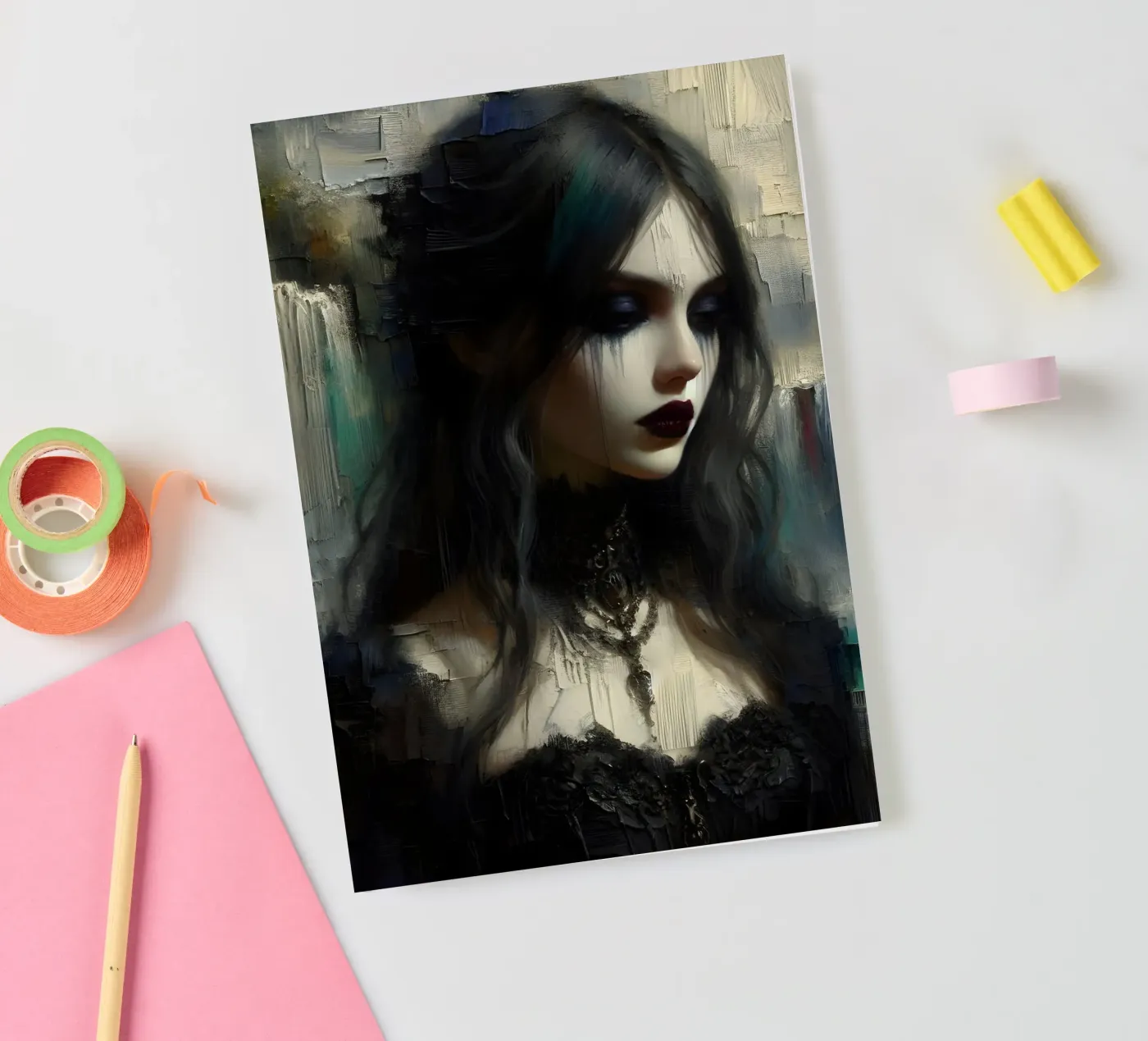 dark thought notebook by nomad