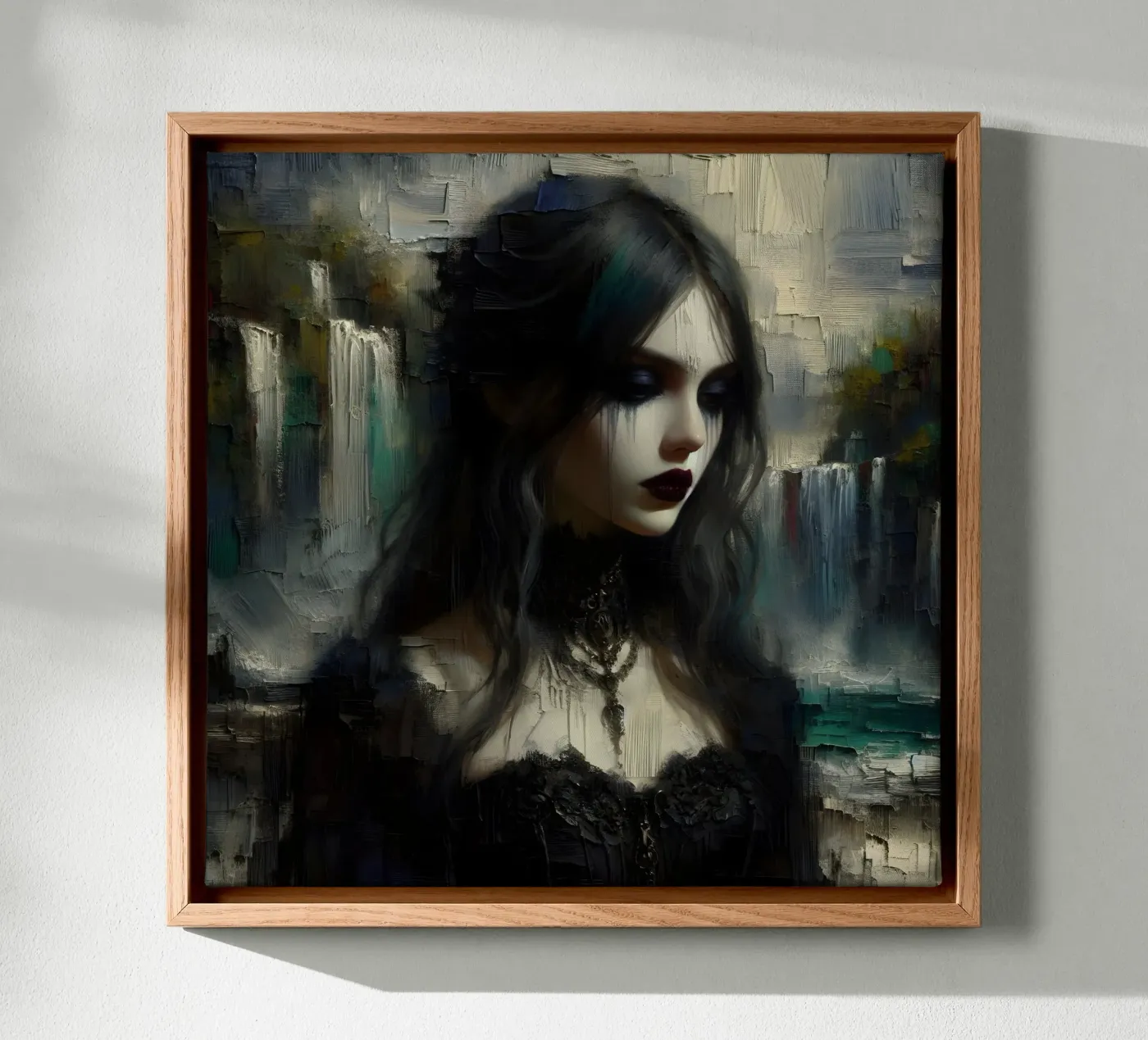 dark thought canvas by nomad