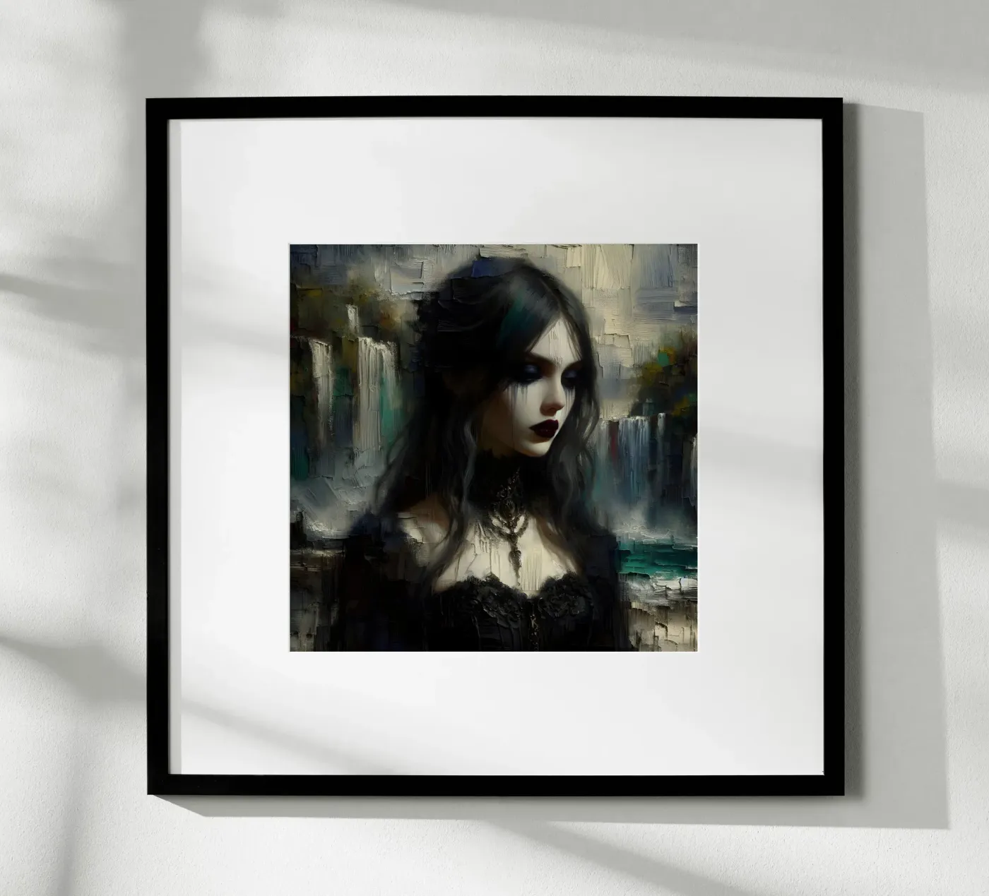 dark thought poster by nomad