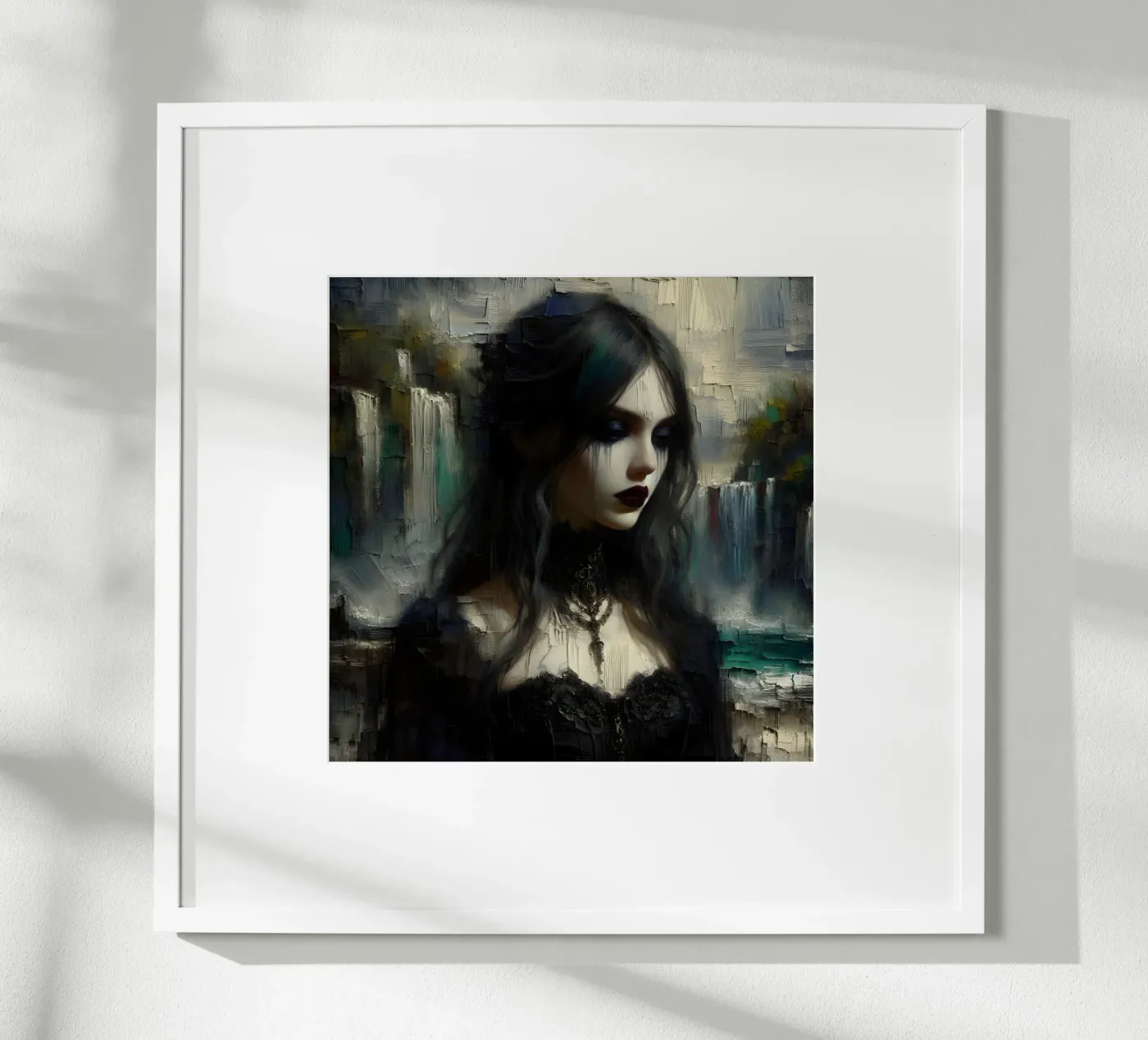 dark thought poster by nomad