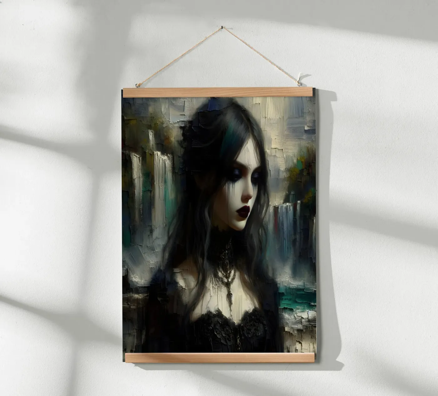 dark thought poster by nomad