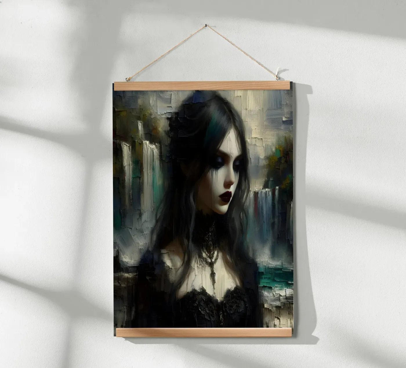 dark thought poster by nomad