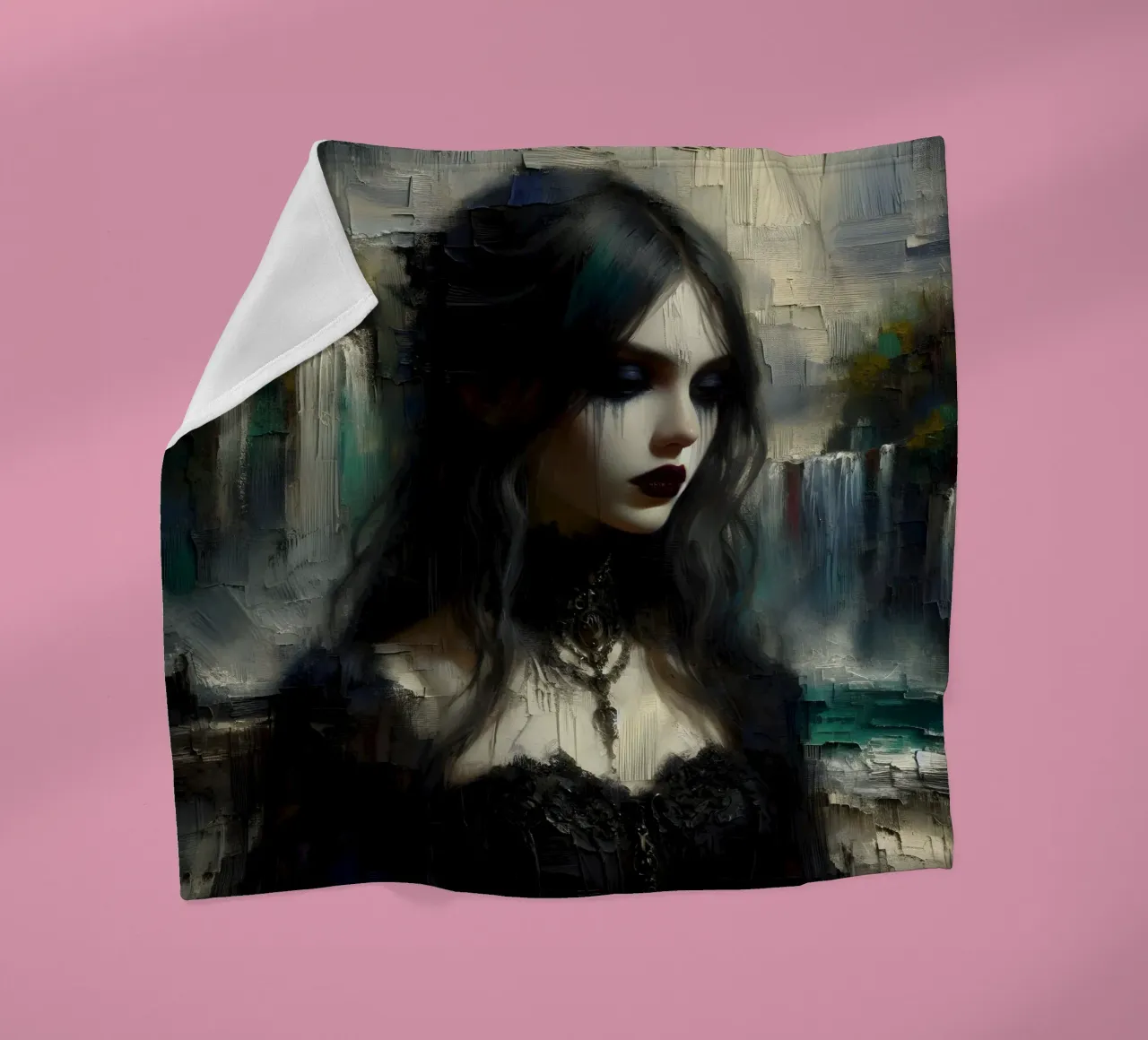 dunkler Gedanke Fleecedecke von nomad