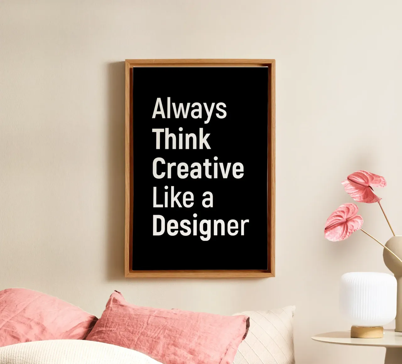 Always think creative like a designer canvas by happieeagle