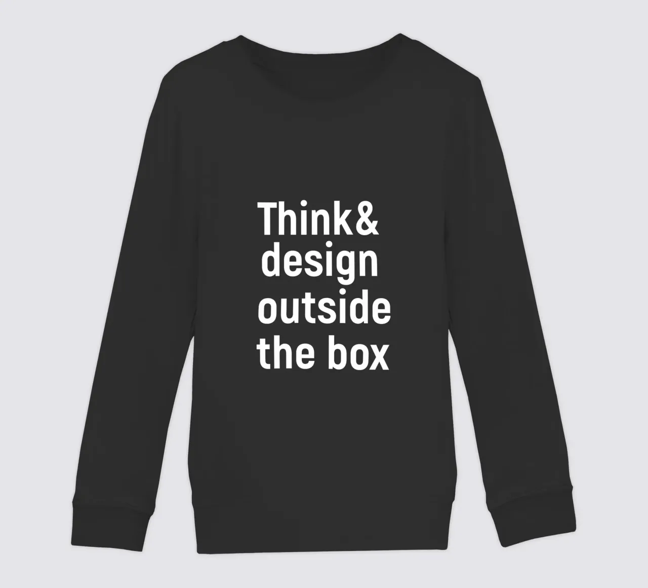 Think and design outside the box felpa bambino da happieeagle