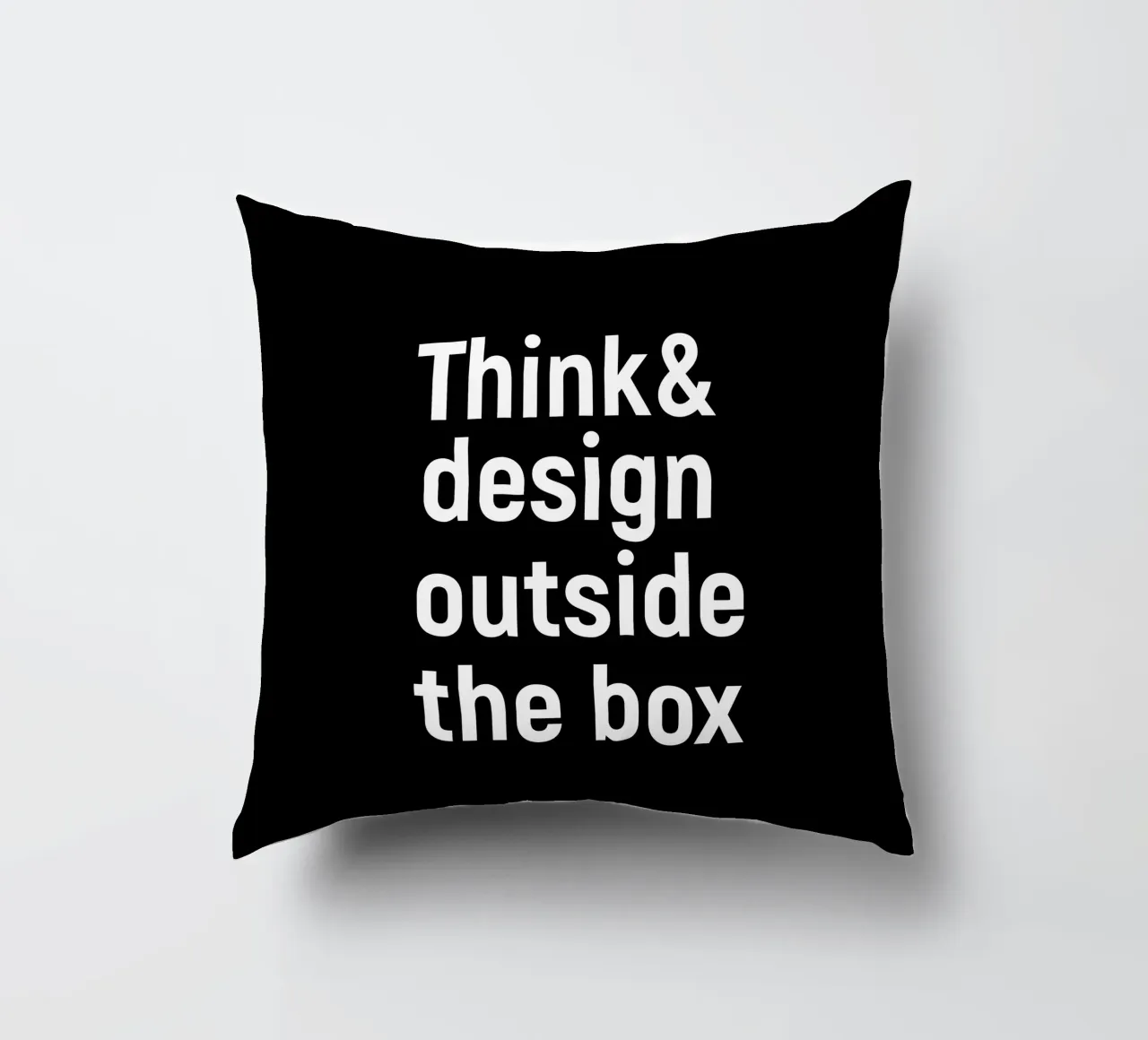 Think and design outside the box cuscino da happieeagle