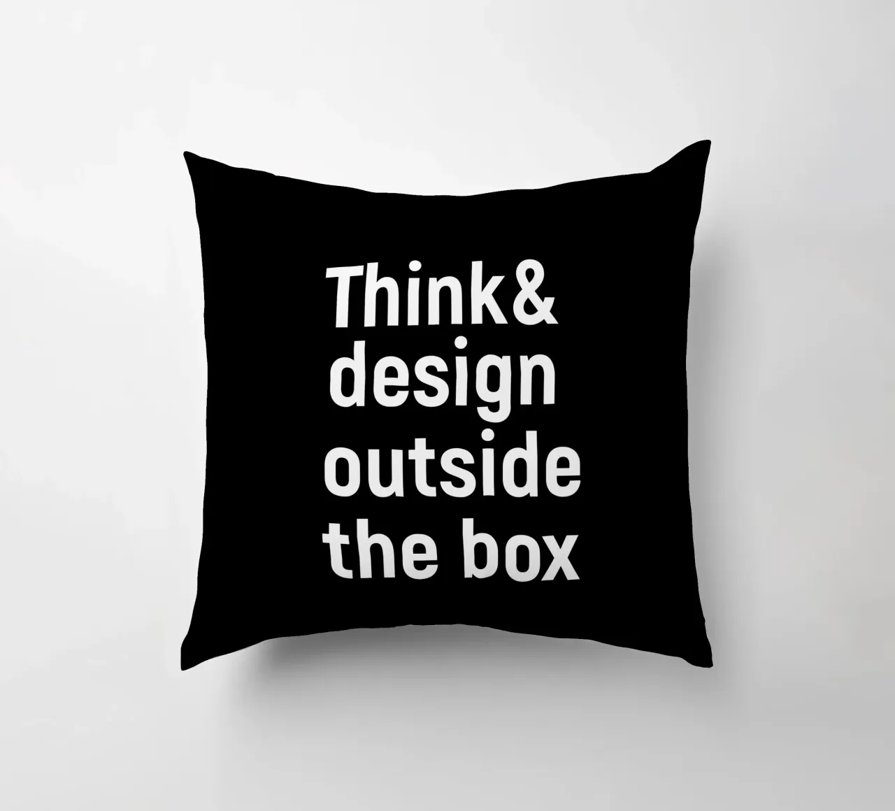 Think and design outside the box cuscino da happieeagle