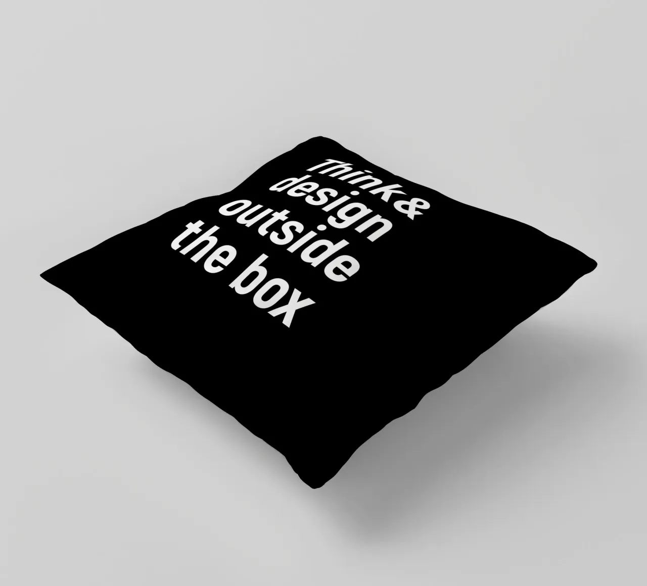 Think and design outside the box cuscino da happieeagle