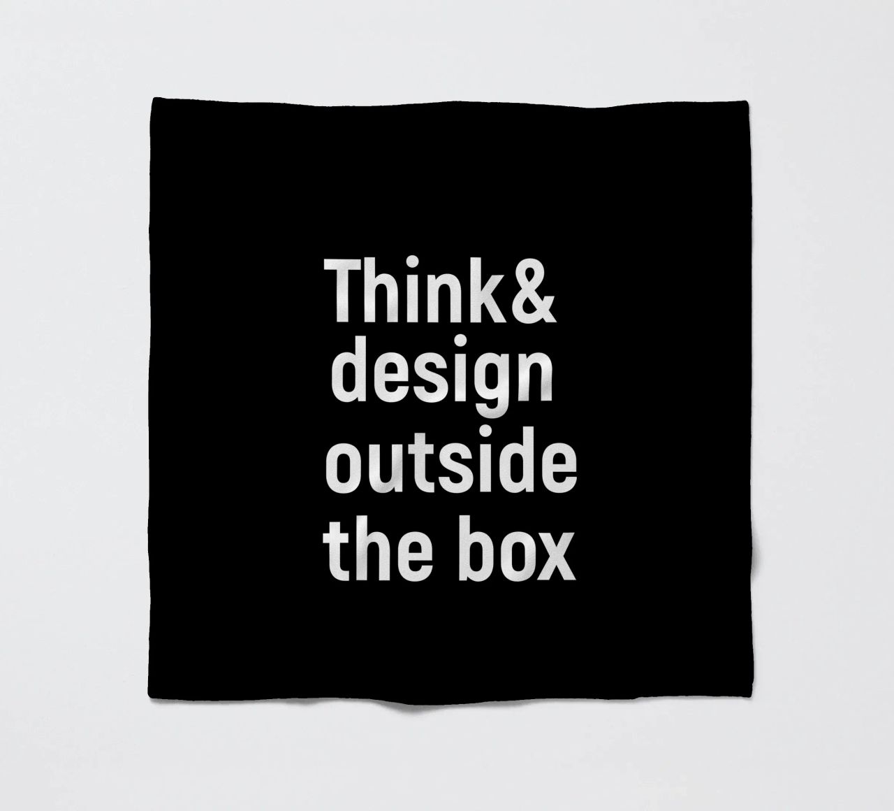 Think and design outside the box coperta in pile da happieeagle
