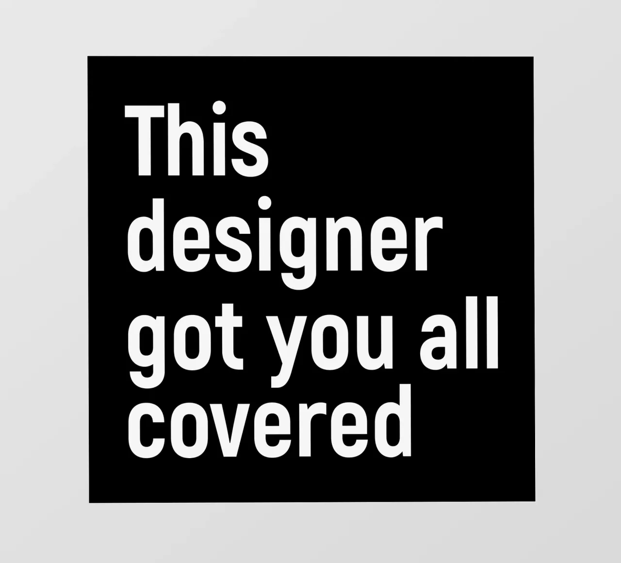 This designer got you all covered pellicola backlit da happieeagle