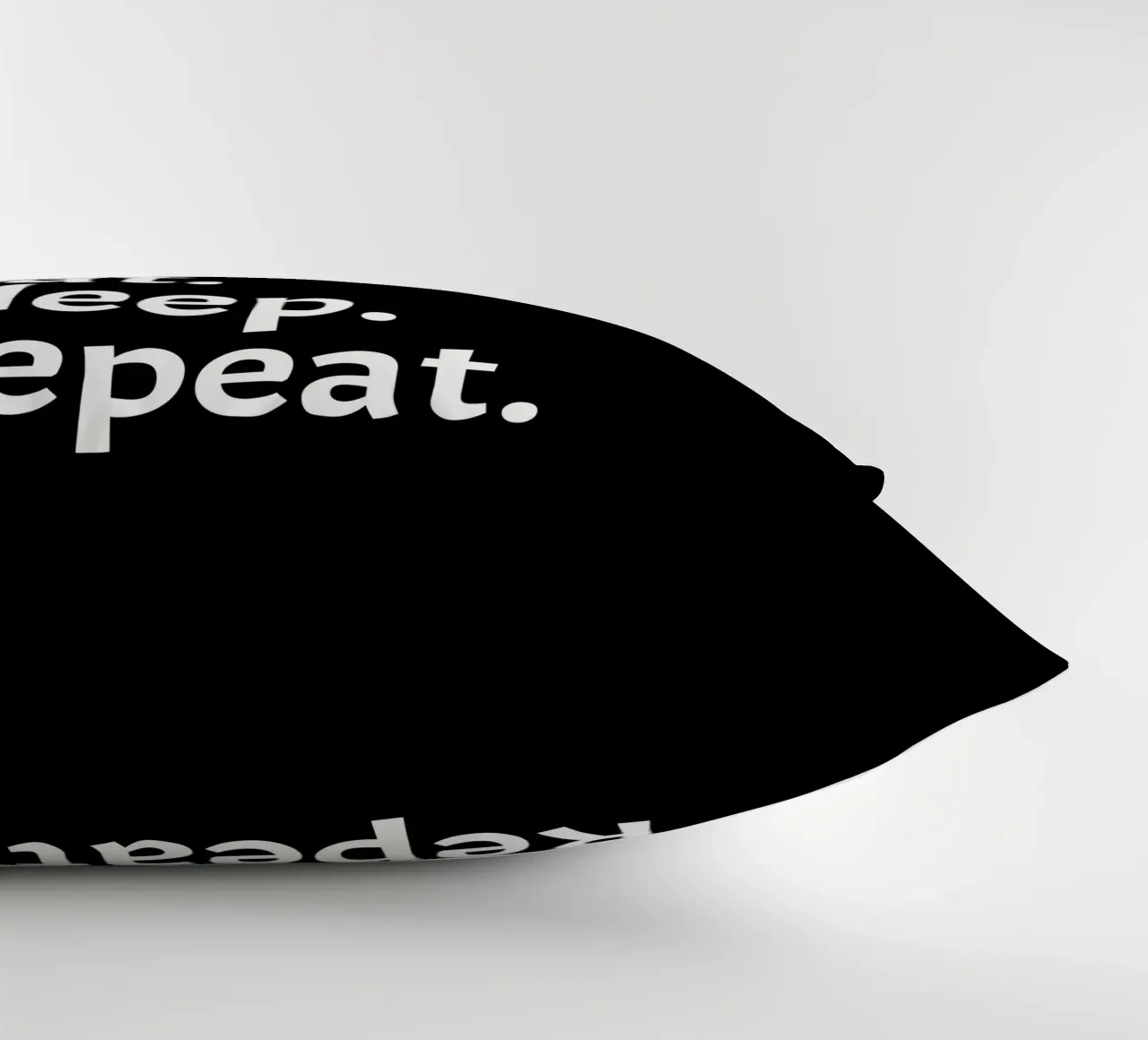 Wake up design eat sleep repeat cuscino da happieeagle