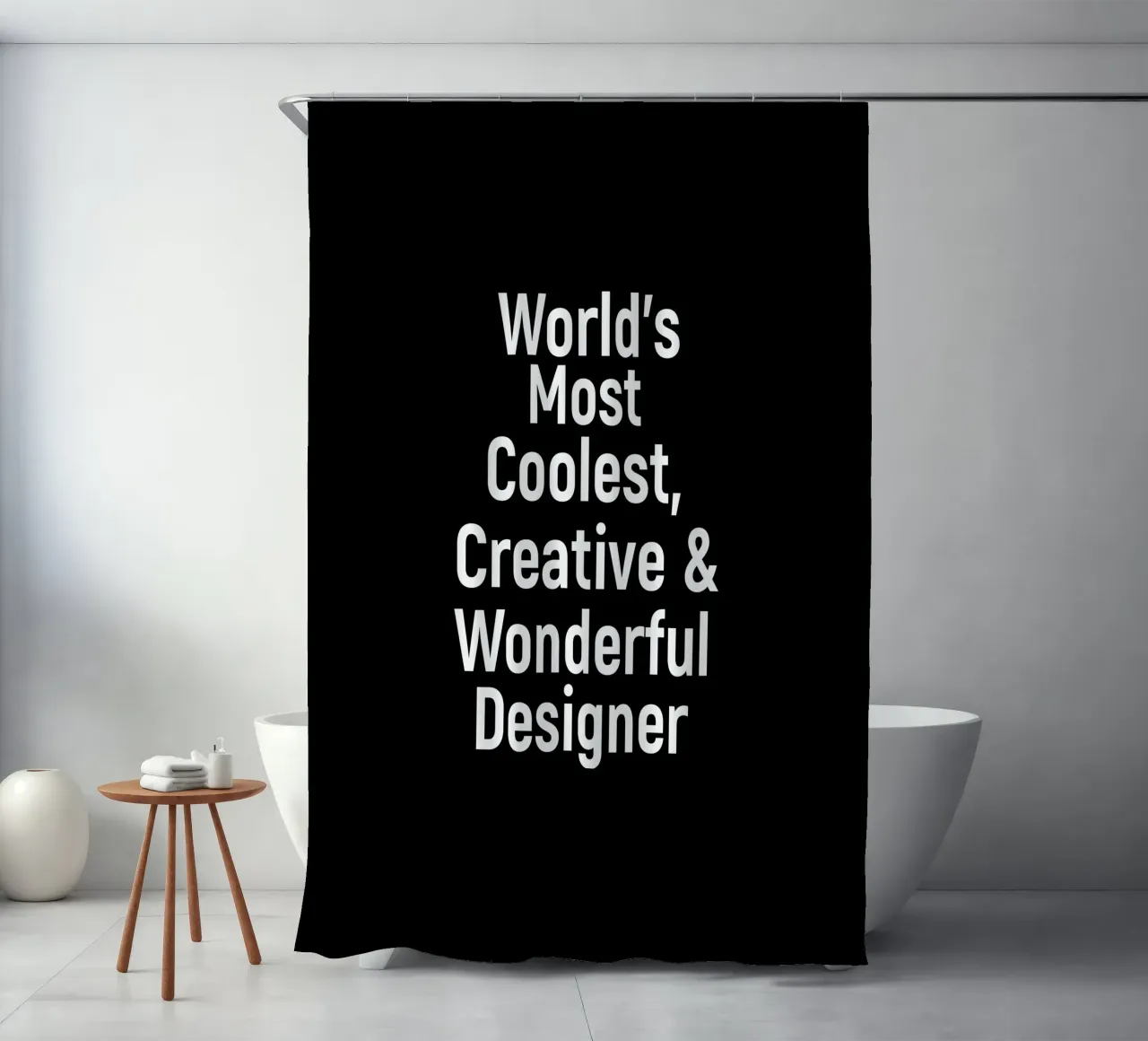 World's most coolest, creative and wonderful designer Duschvorhang von happieeagle