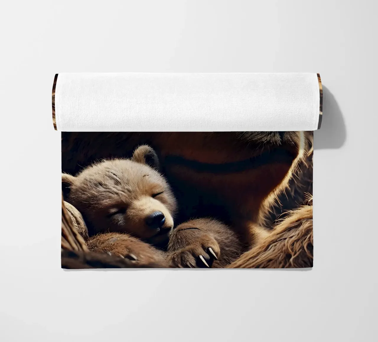 orsi che dormono telo mare da hunde-katzen-tiere