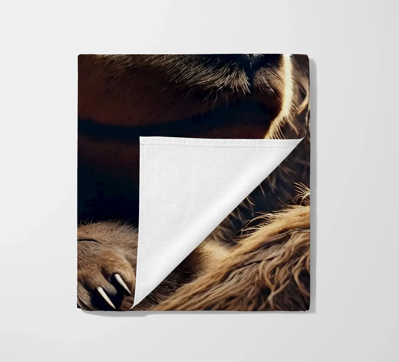 orsi che dormono telo mare da hunde-katzen-tiere