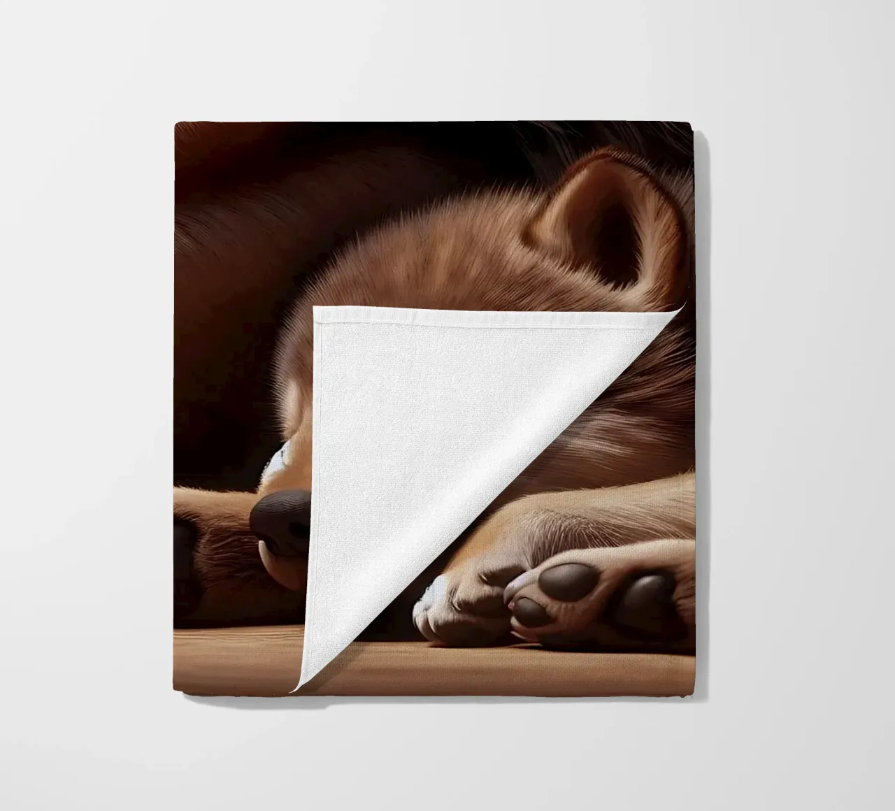 lupi addormentati telo mare da hunde-katzen-tiere