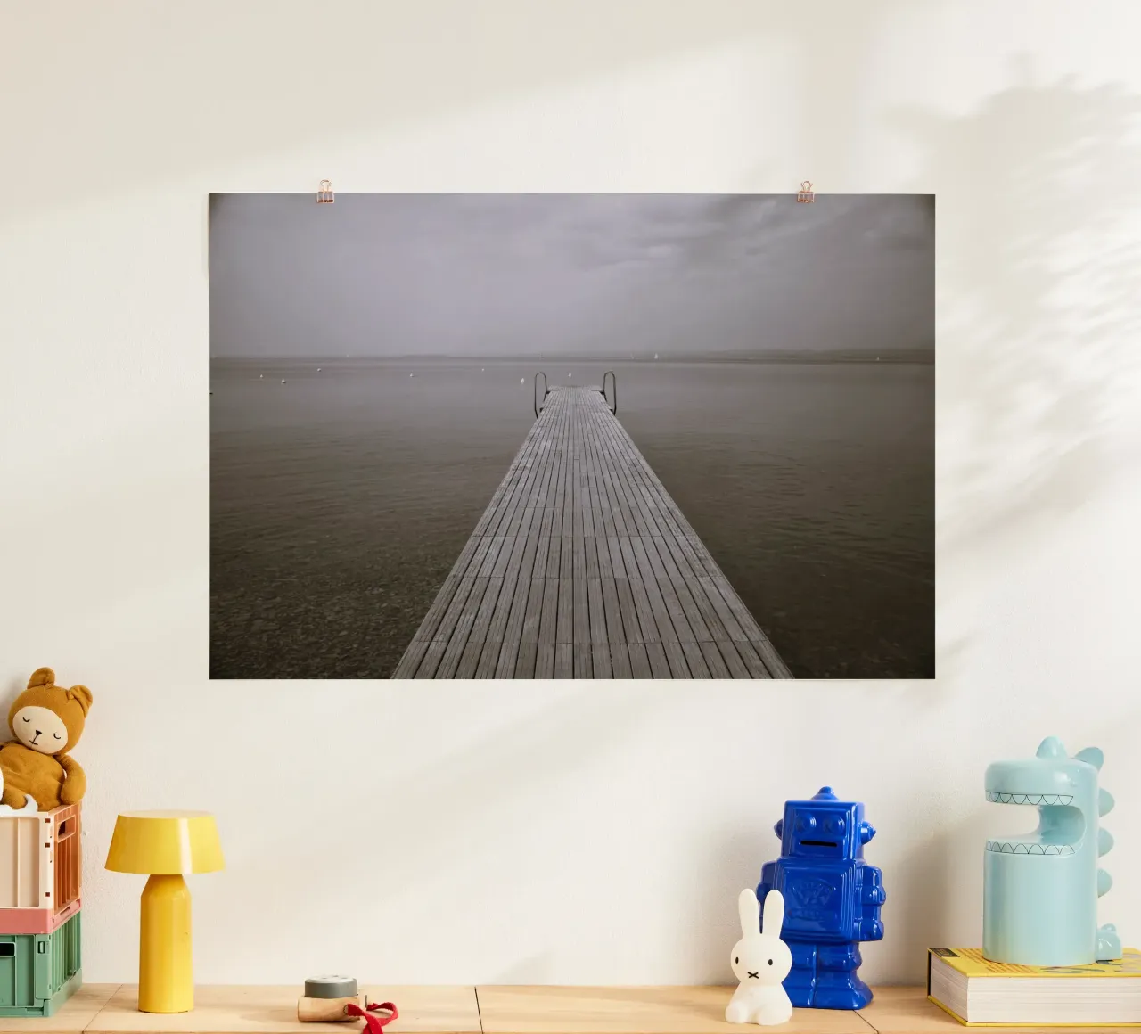 La grande distesa poster con telaio in plastica da Alexandra Joseph Fotomomente