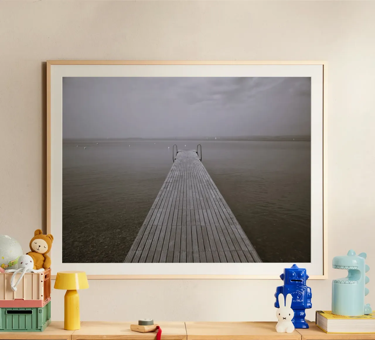 La grande distesa poster con telaio in plastica da Alexandra Joseph Fotomomente
