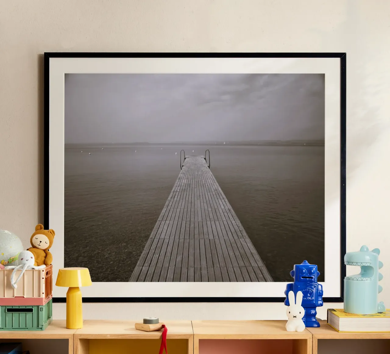 La grande distesa poster con telaio in plastica da Alexandra Joseph Fotomomente