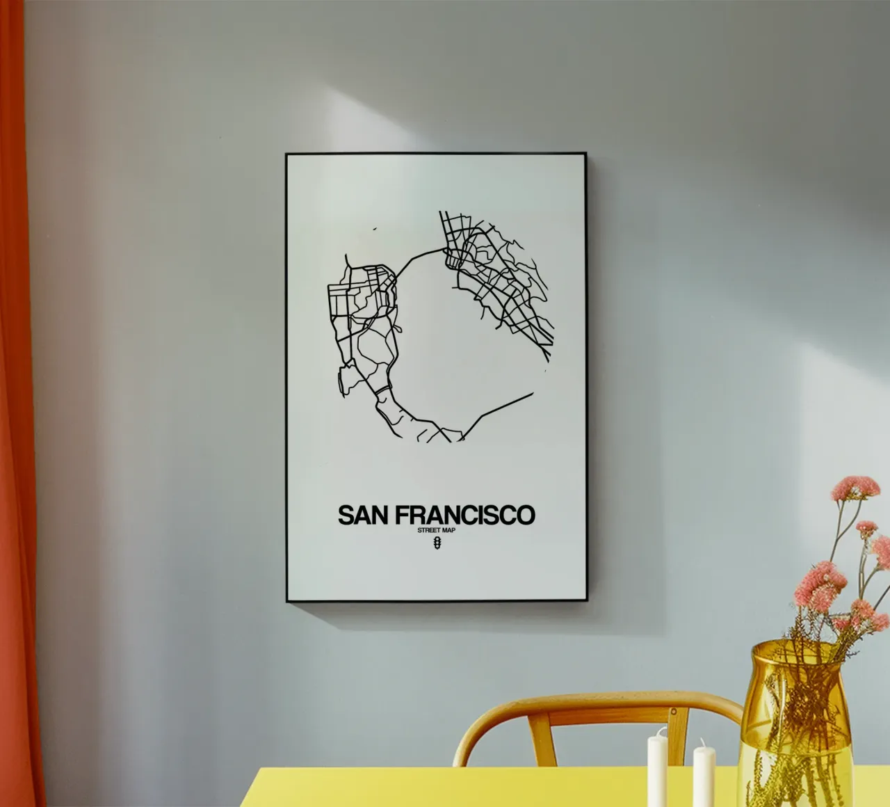 San Francisco plexiglass da Naxart