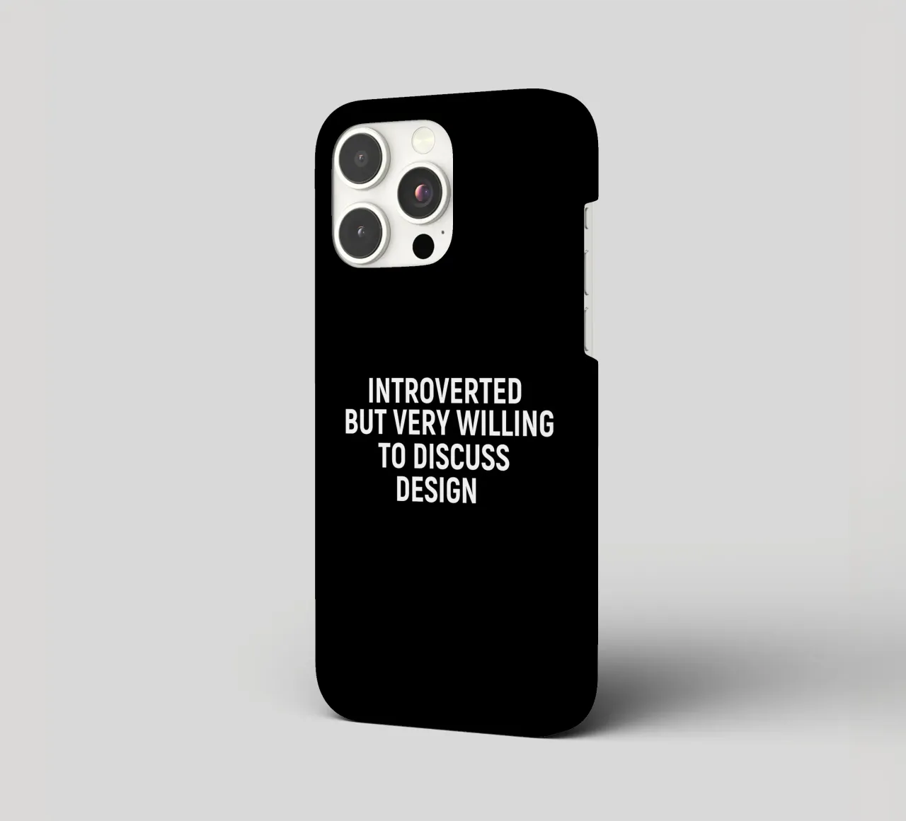 Introverted but very willing to discuss design cover iphone da happieeagle