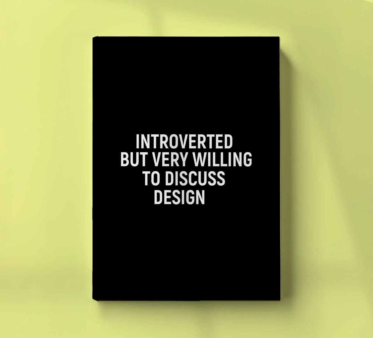 Introverted but very willing to discuss design diario da happieeagle
