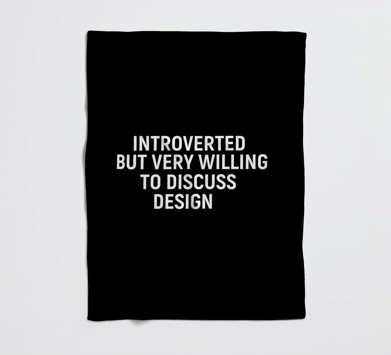 Introverted but very willing to discuss design coperta in pile da happieeagle