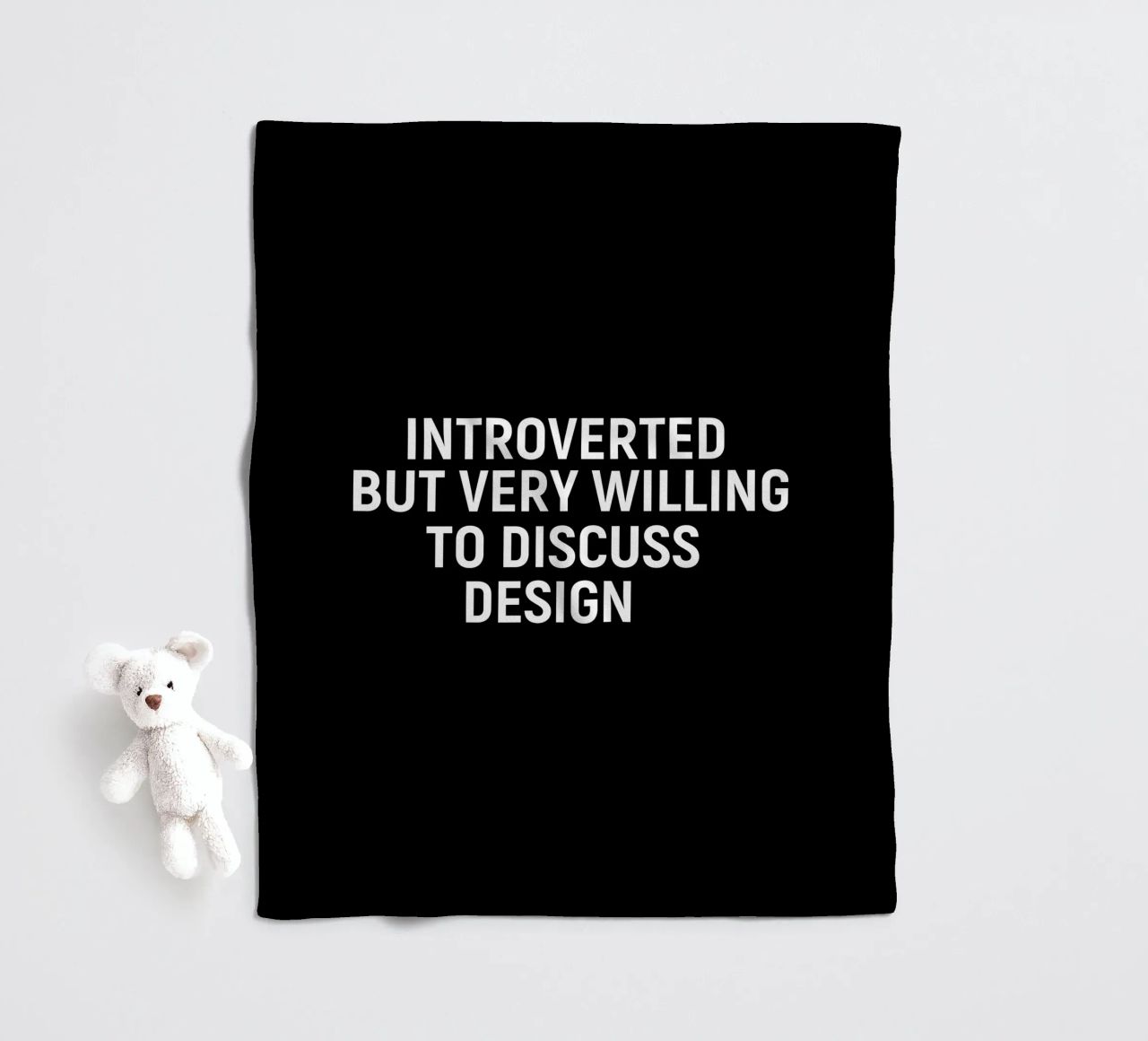 Introverted but very willing to discuss design coperta in pile da happieeagle