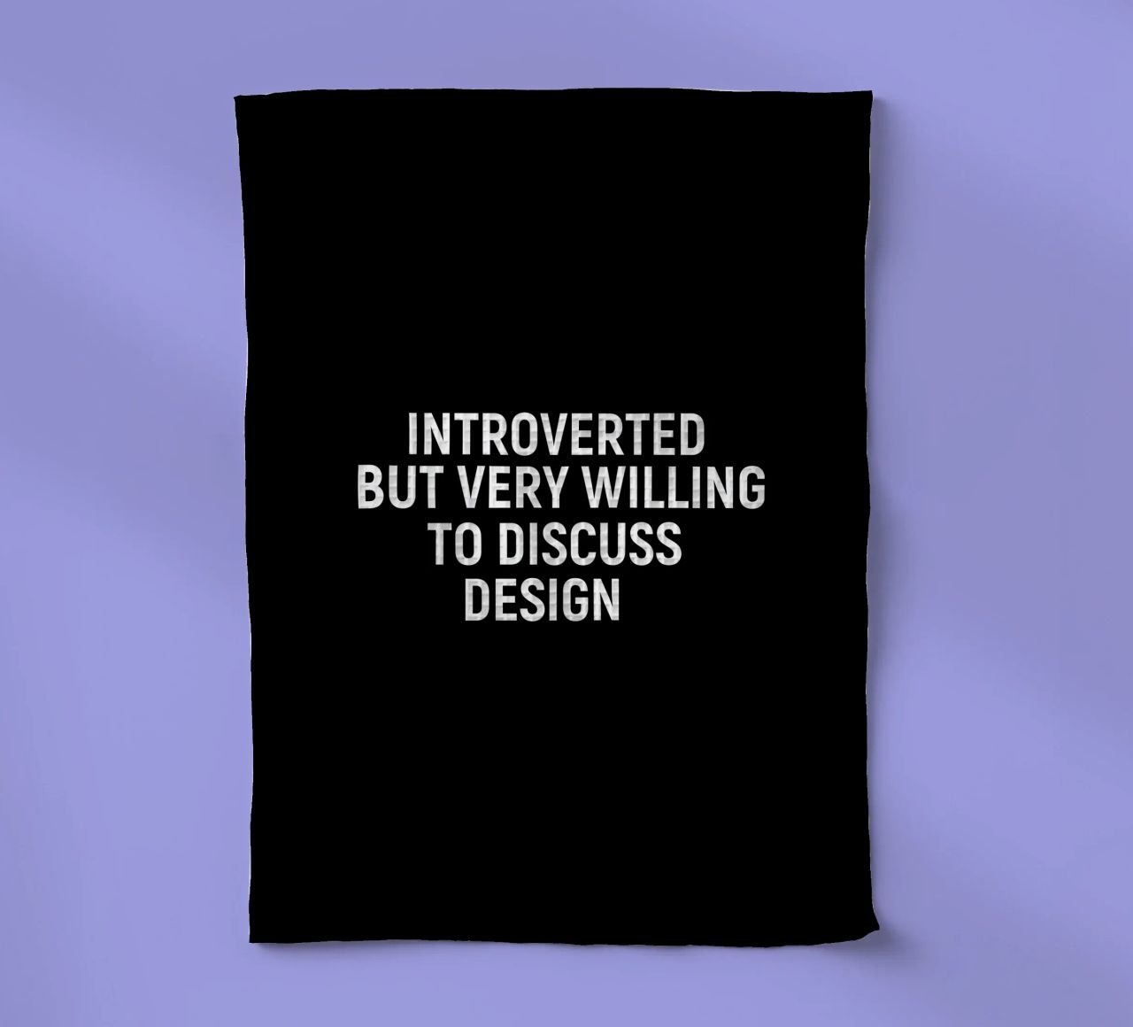 Introverted but very willing to discuss design canovaccio da cucina da happieeagle