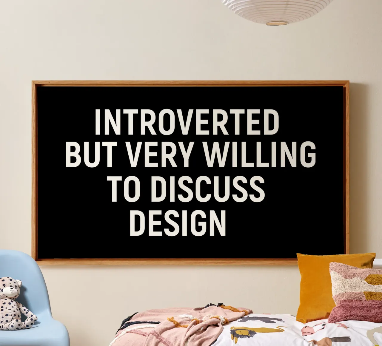 Introverted but very willing to discuss design toile de happieeagle