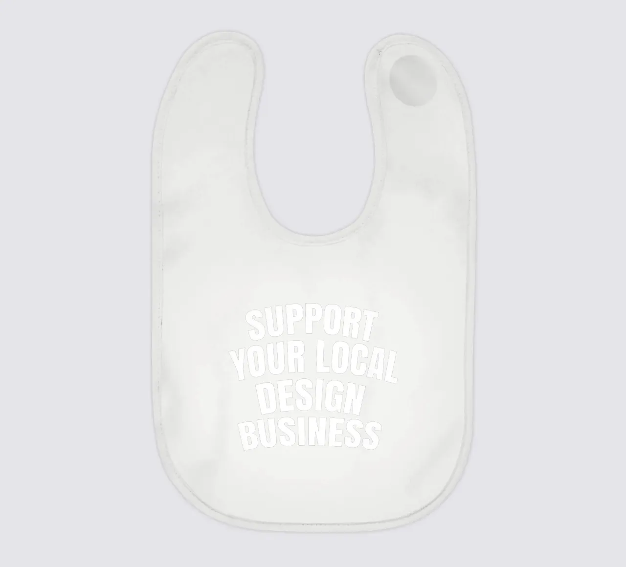 Support your local design business bavaglino da happieeagle