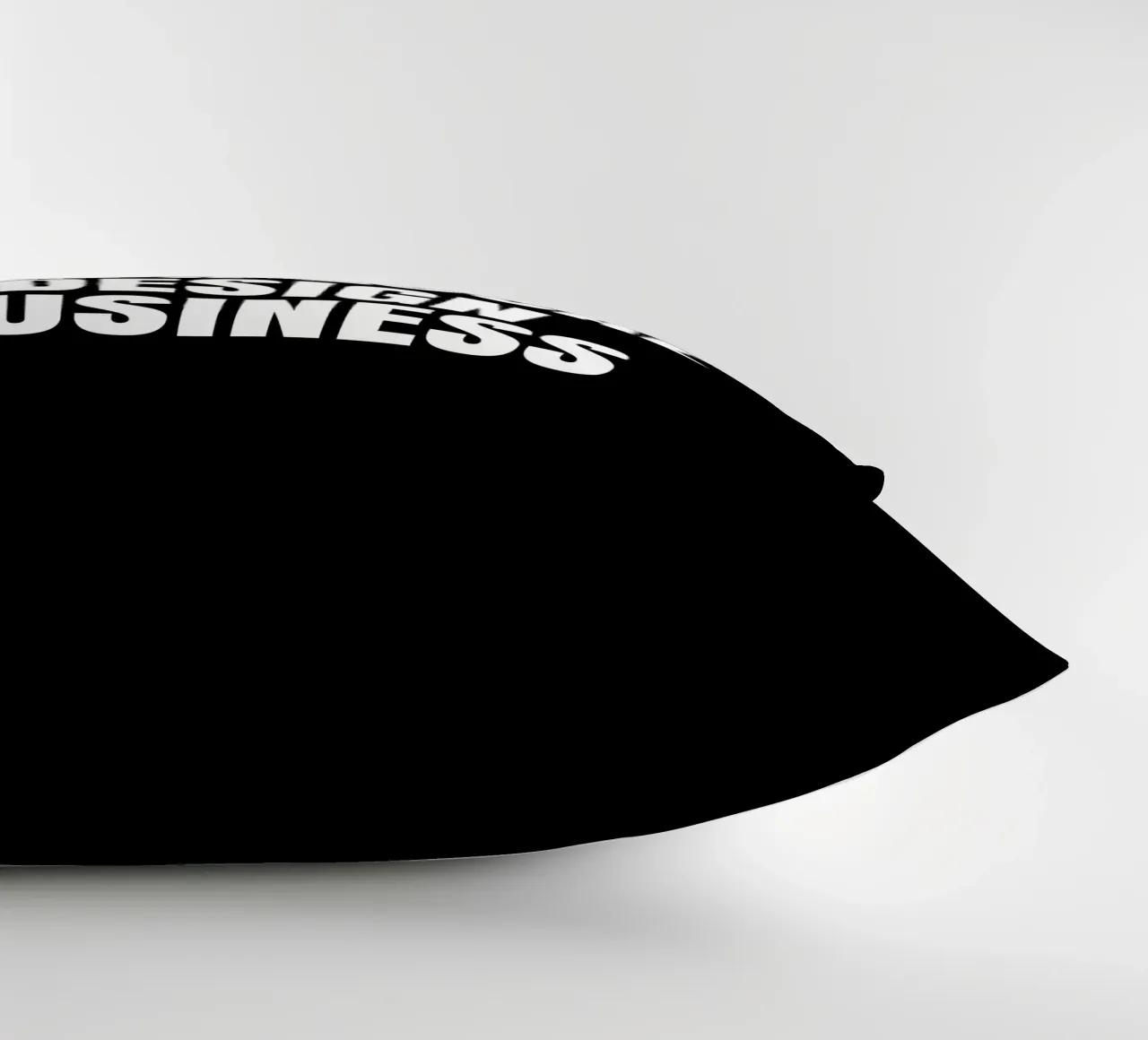 Support your local design business cuscino da happieeagle