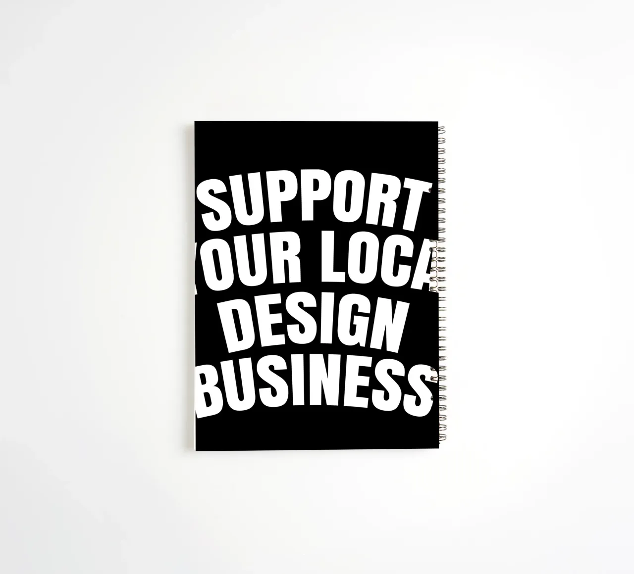Support your local design business diario ad anelli da happieeagle
