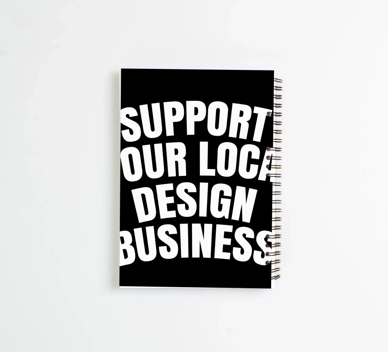 Support your local design business diario ad anelli da happieeagle