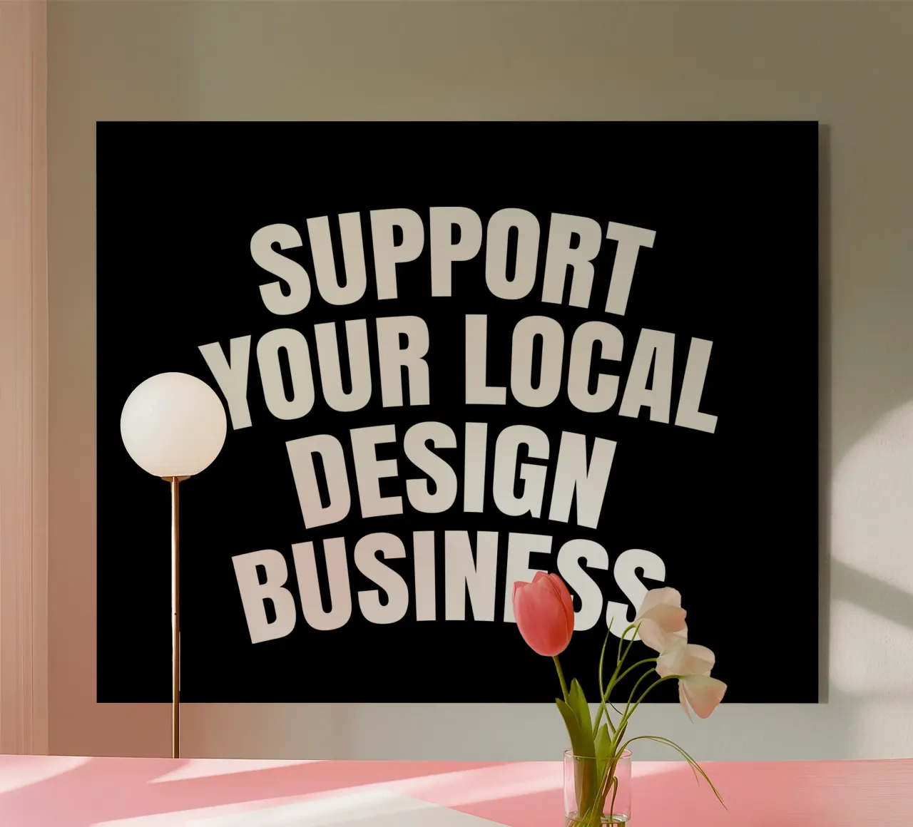 Support your local design business plexiglass da happieeagle