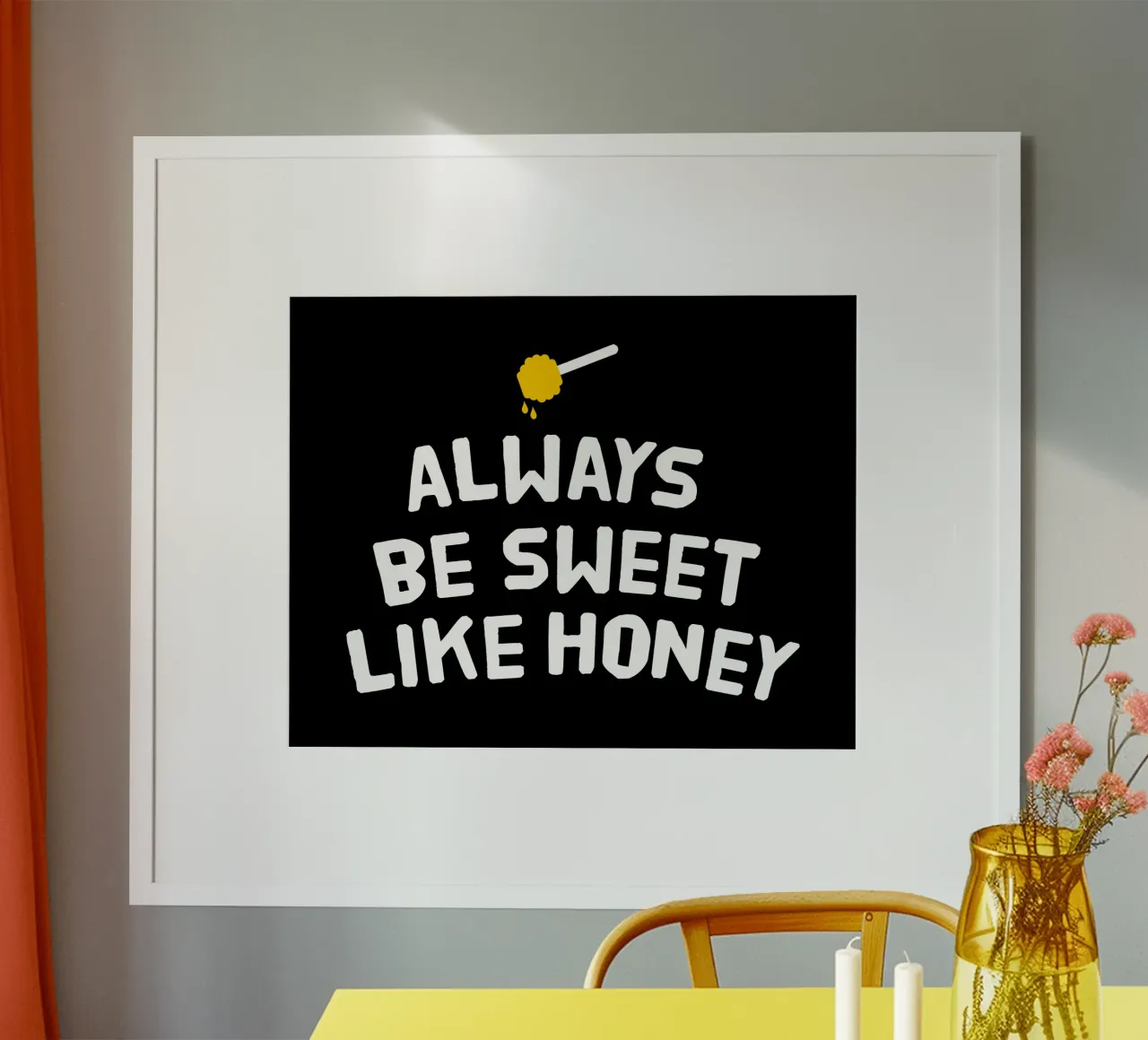 Always be sweet like honey carta hahnemühle da happieeagle
