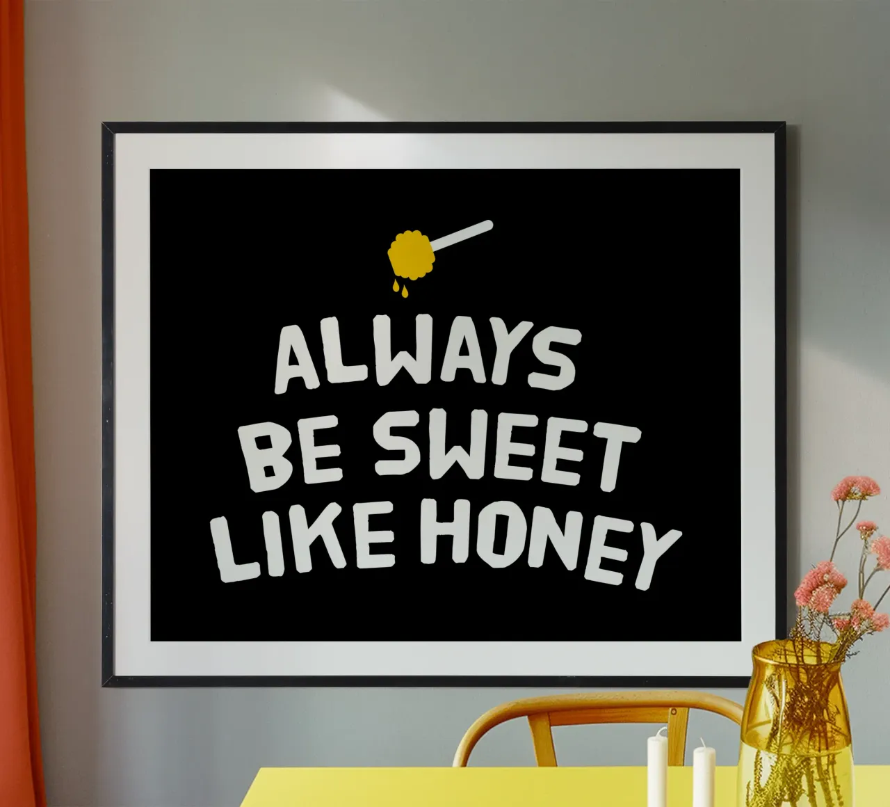 Always be sweet like honey carta hahnemühle da happieeagle
