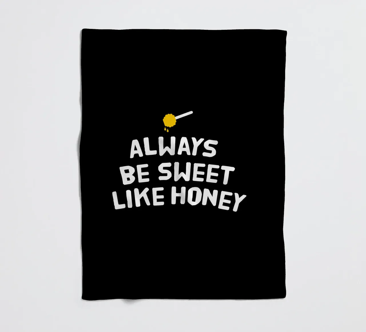Always be sweet like honey coperta in pile da happieeagle
