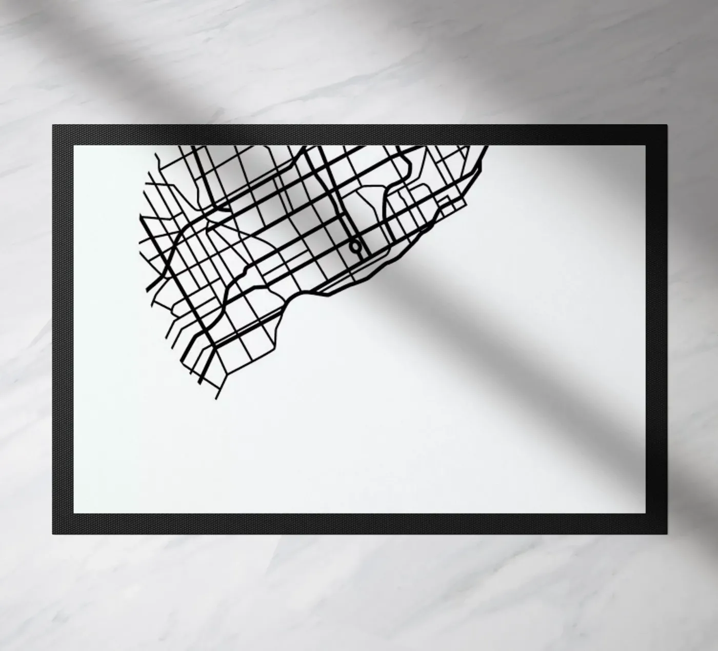 Toronto doormat by Naxart