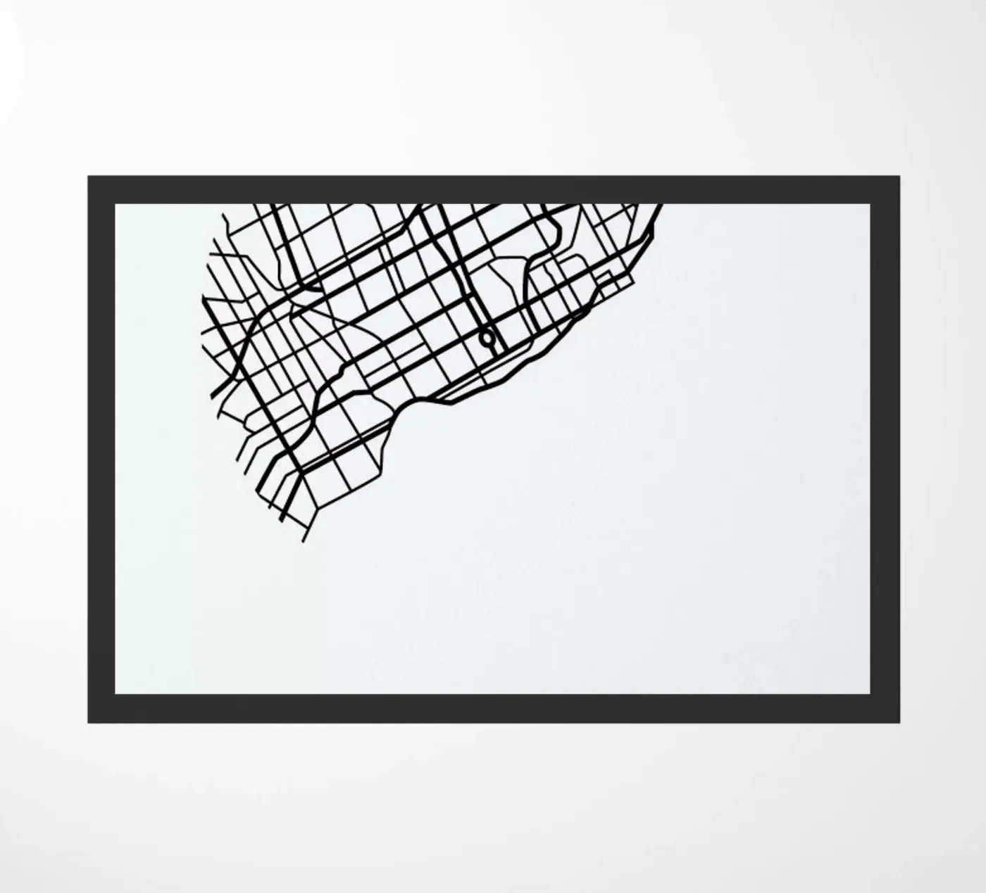 Toronto doormat by Naxart