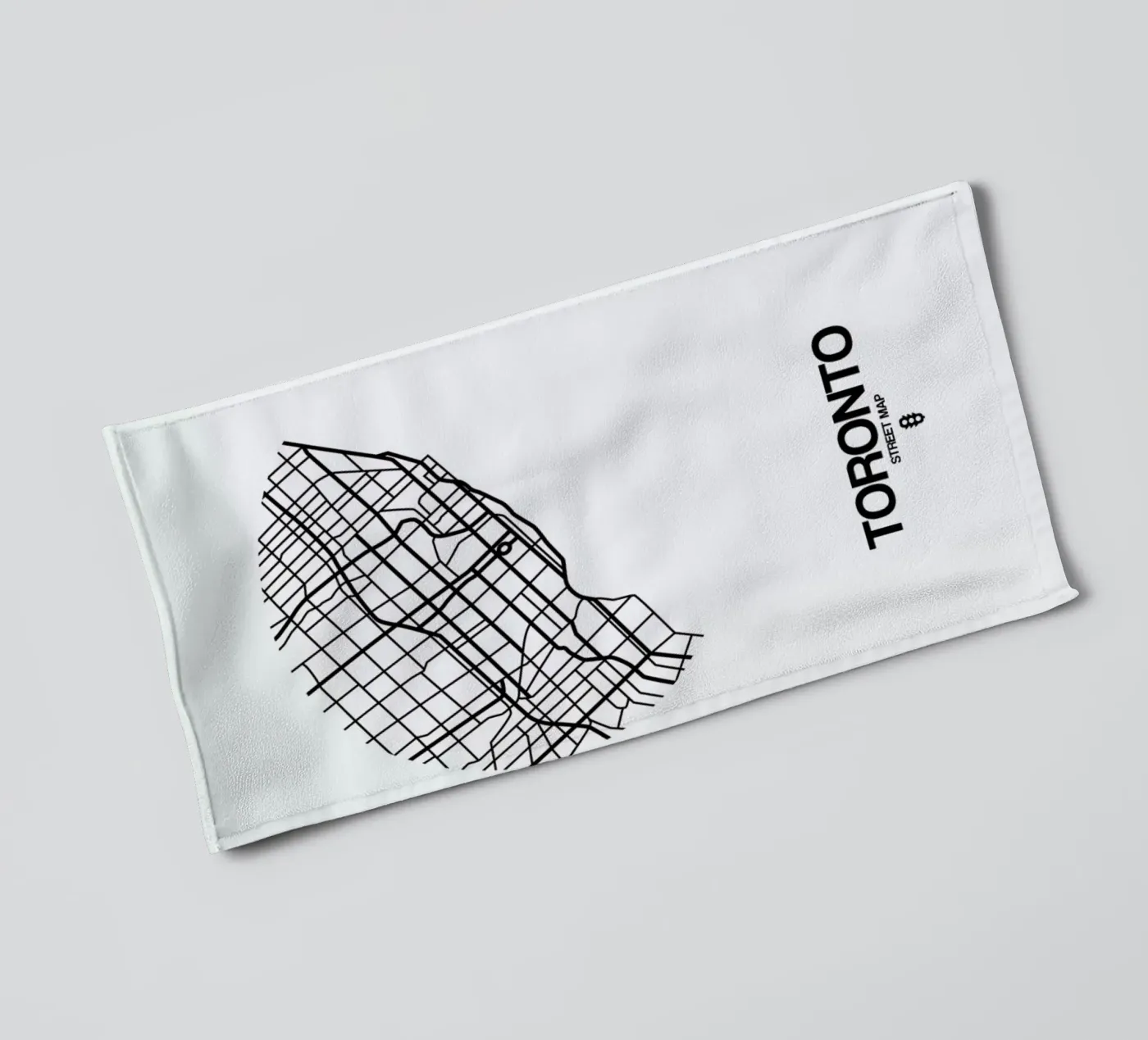 Toronto towel by Naxart