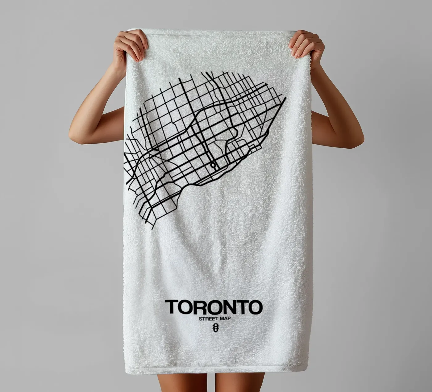 Toronto towel by Naxart