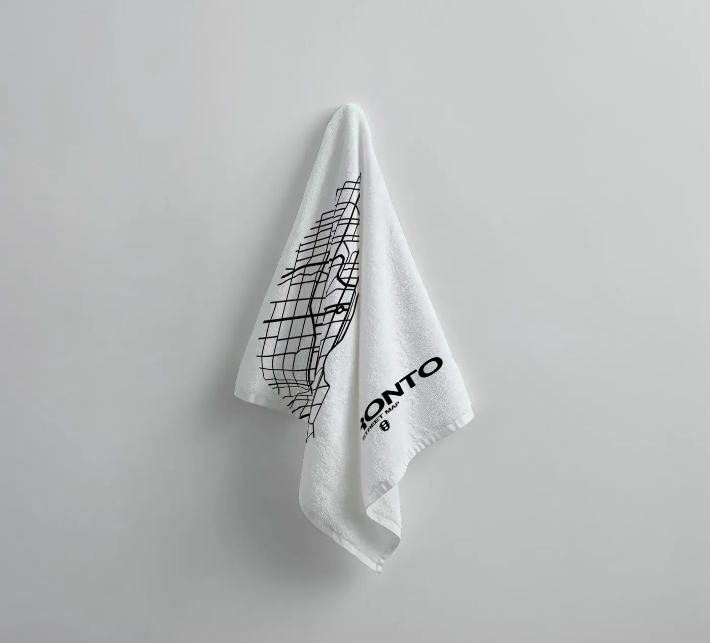 Toronto towel by Naxart