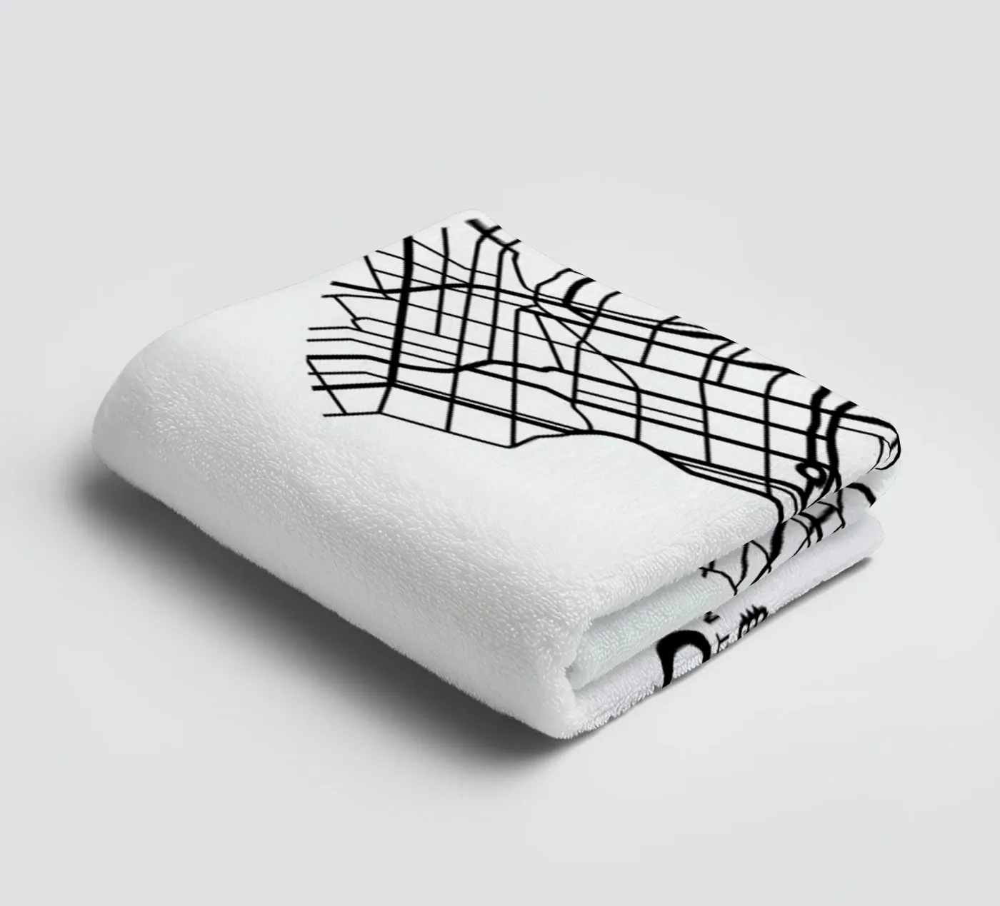 Toronto towel by Naxart