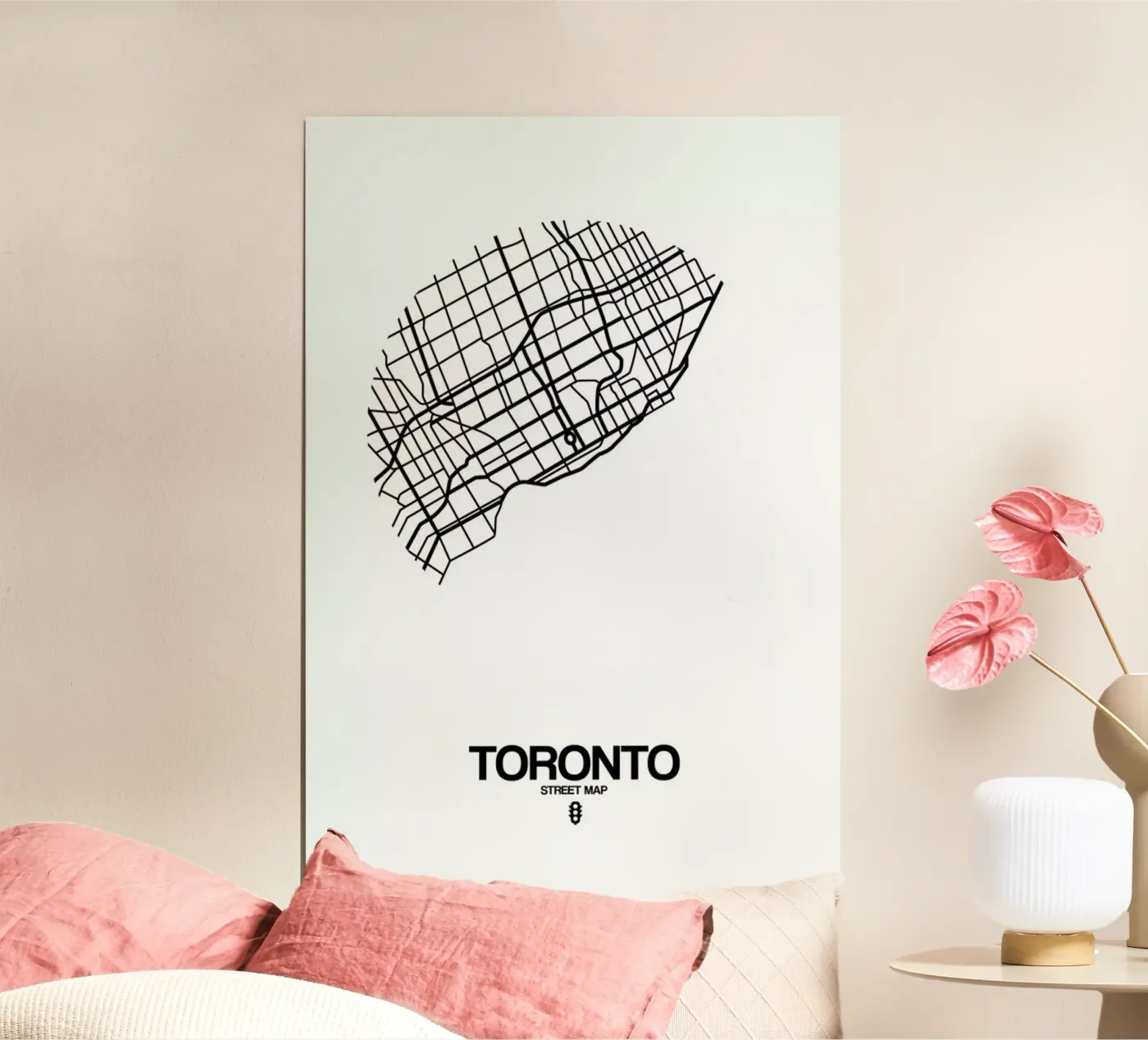 Toronto poster van Naxart